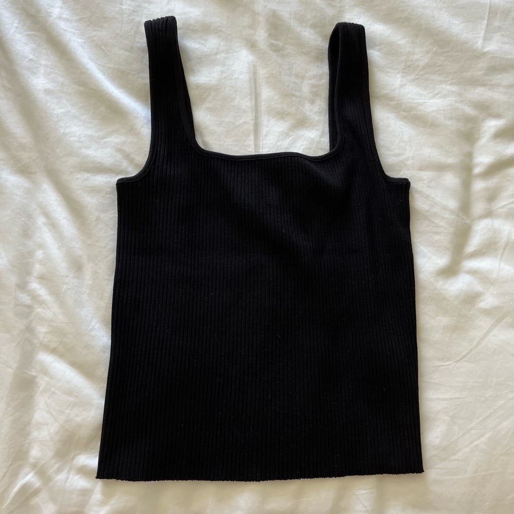 Vince ribbed tank top